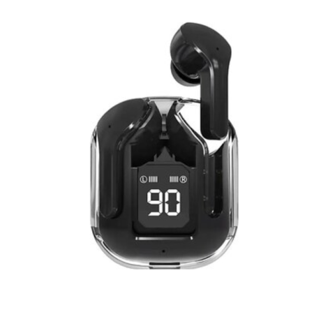 N1shop UltraPods Type C Bluetooth Earphone In Ear Comfortable In Ear Fit Black Bluetooth Headset (Black, True Wireless)