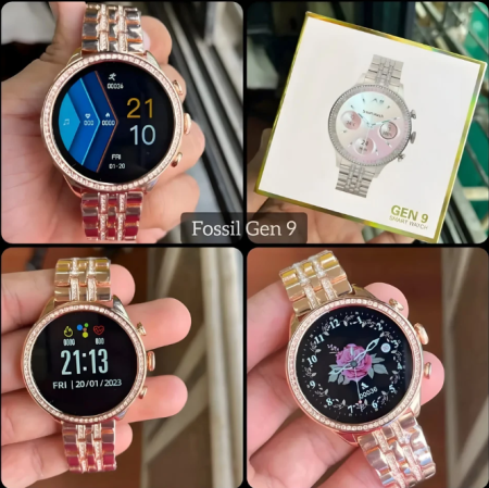 GEN 9 Smartwatch for Women with Metal Strap & HD Display, Bluetooth Calling, 100+ Watch Faces, Health Tracker, Sports Modes & IP67